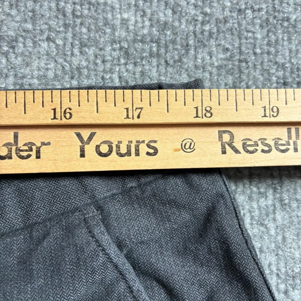 Banana Republic Vintage Straight Pants Mens‎ 36x34 Gray Cotton Chinos